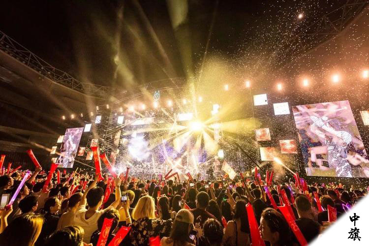 大型演唱會現(xiàn)場