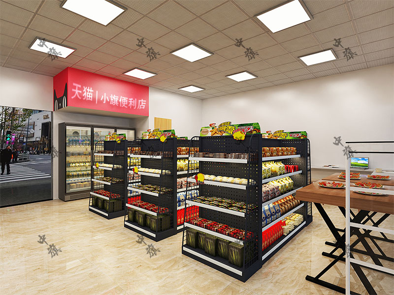 天貓小旗便利店門頭圖片 天貓小旗便利店門頭圖片