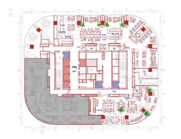 某高級(jí)餐廳平面圖 某高級(jí)餐廳平面圖