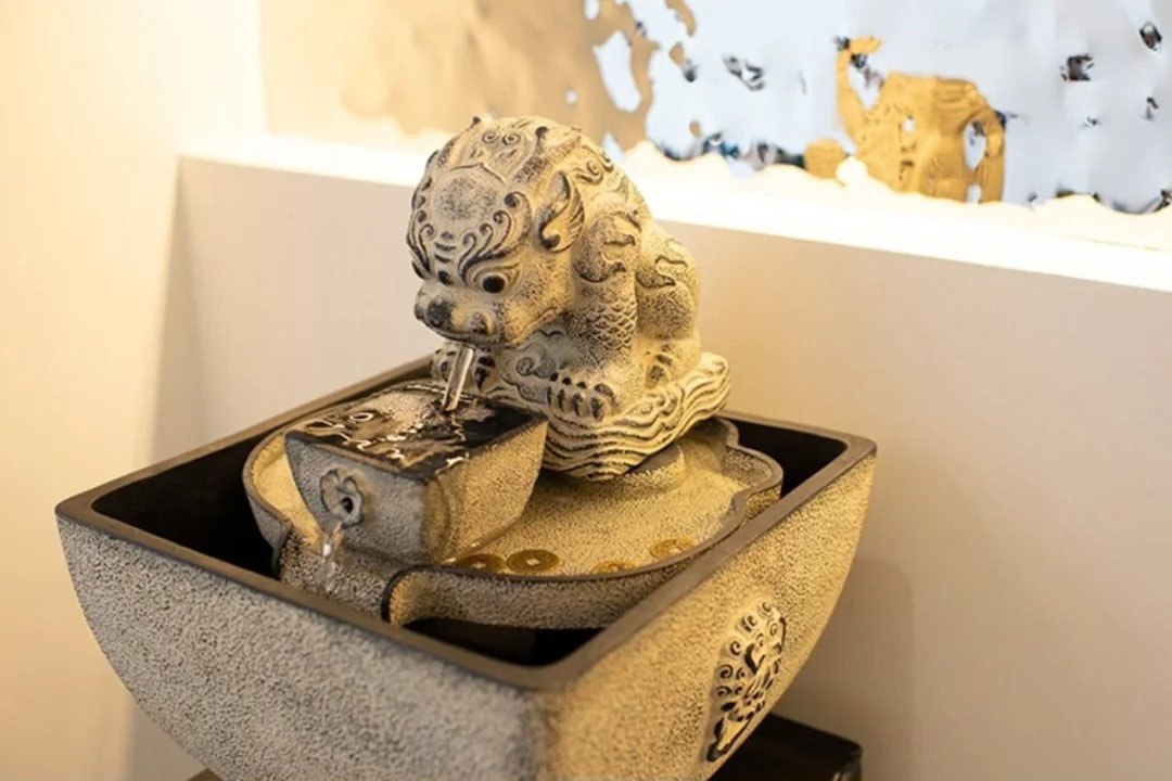 網紅取景地，小獅子看著非常漂亮