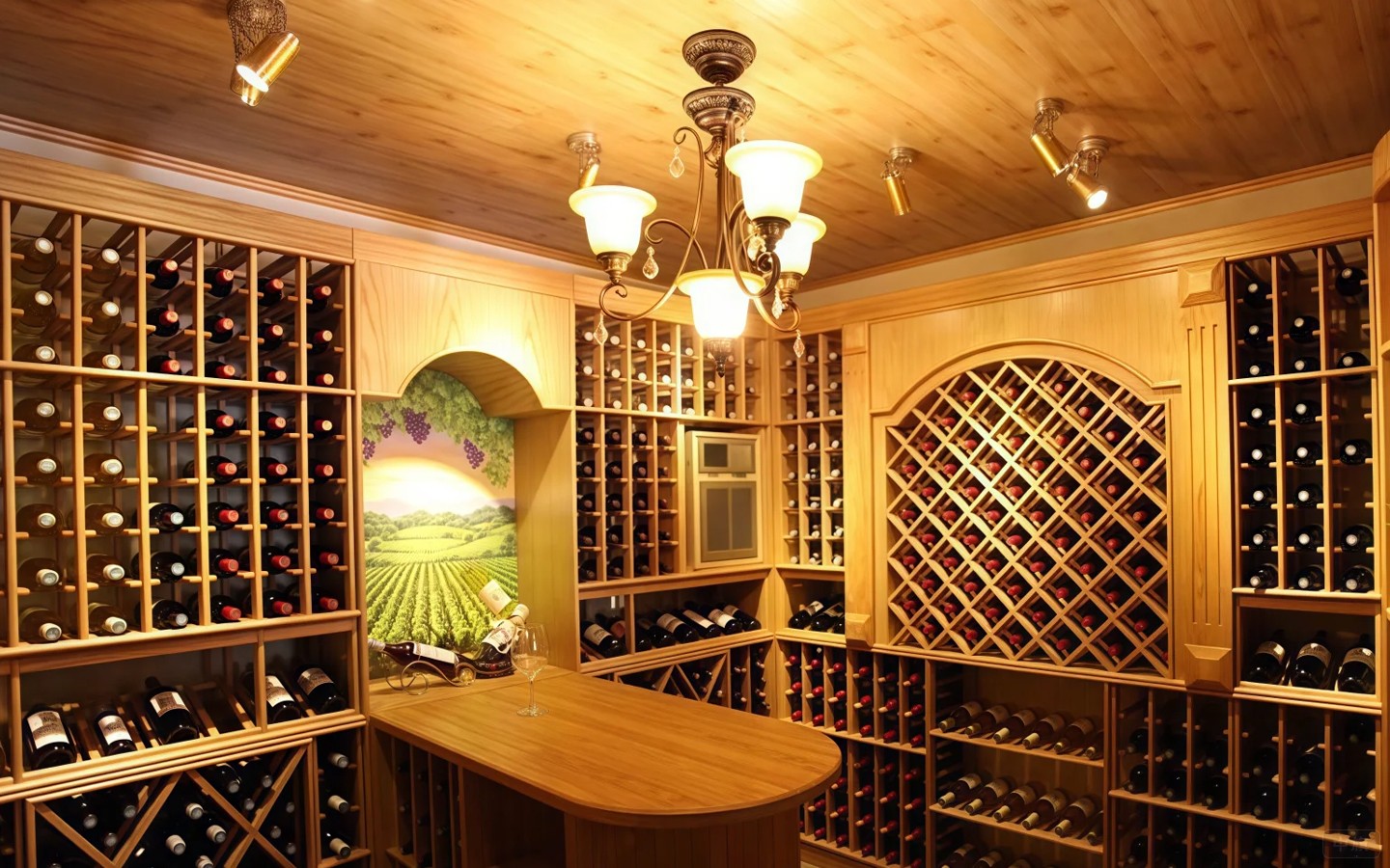 紅酒地窖內(nèi)儲(chǔ)存 紅酒地窖內(nèi)儲(chǔ)存