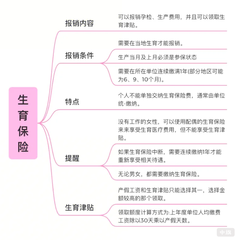 生育保險都包含了什么？