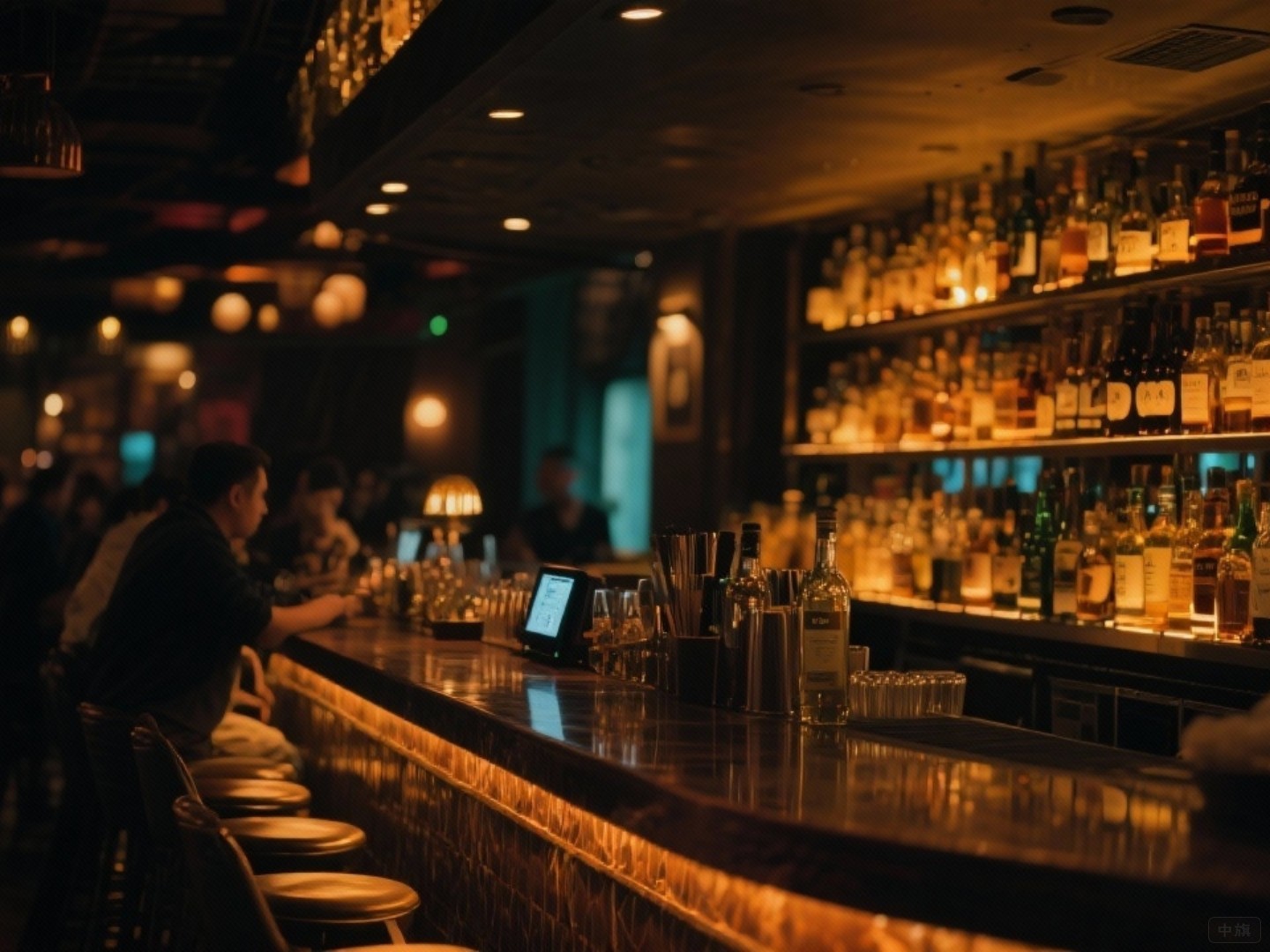 昨晚在酒吧拍攝的現(xiàn)場(chǎng)圖