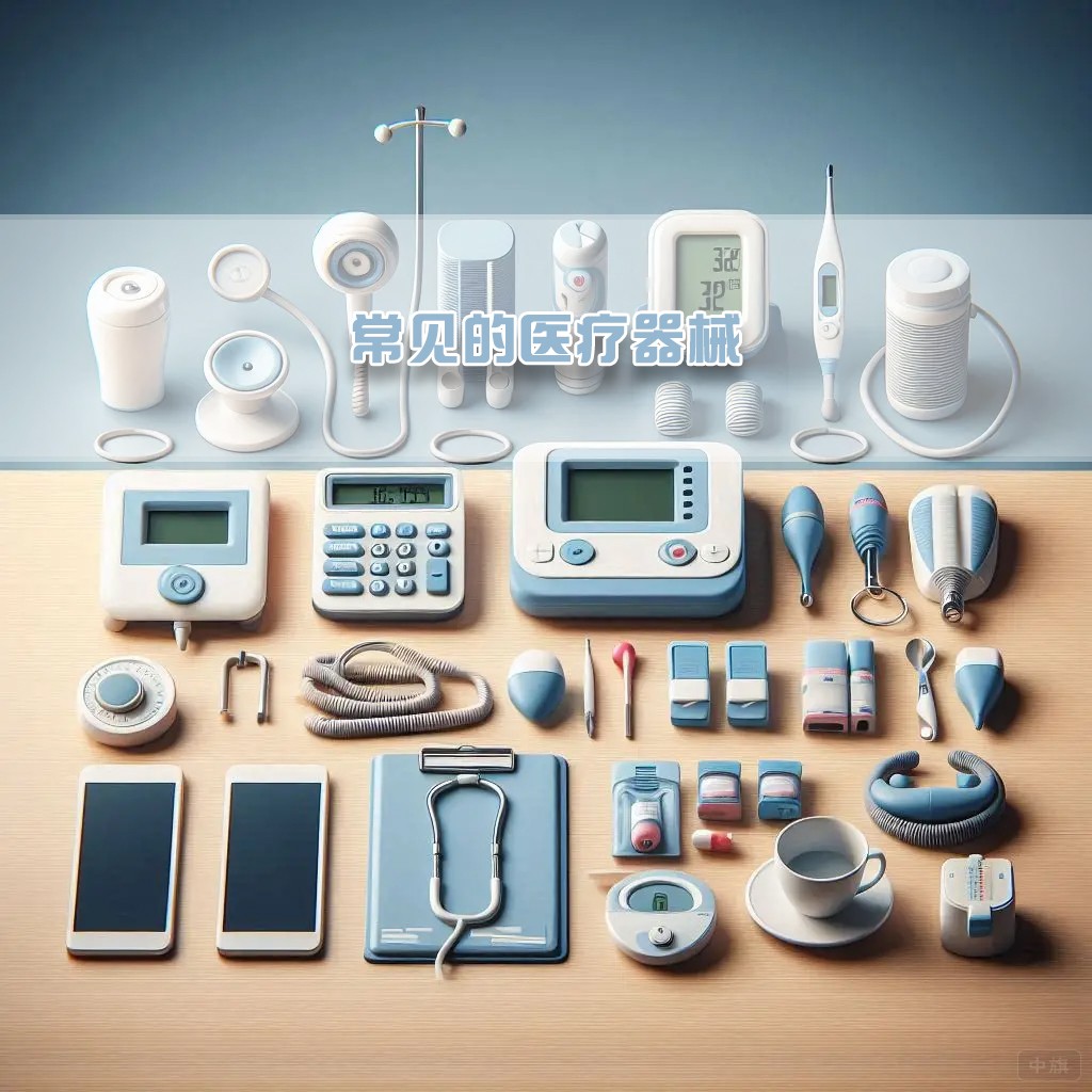 常見的醫(yī)療器械（AI圖）