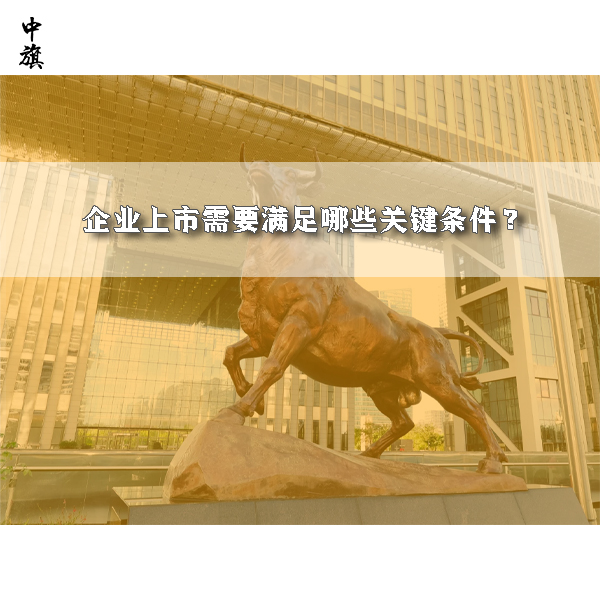 企業(yè)上市需要滿足哪些關(guān)鍵條件？